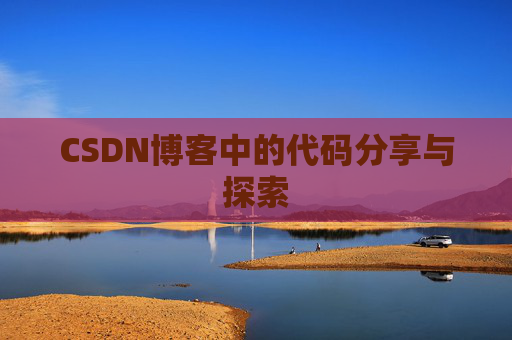 CSDN博客中的代码分享与探索